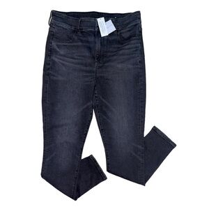 American Eagle Outfitters grey skinny jeans women’s size 14